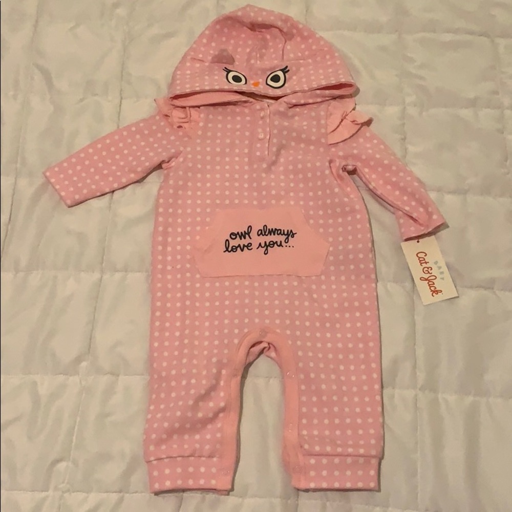 Cat & jack hooded bodysuit